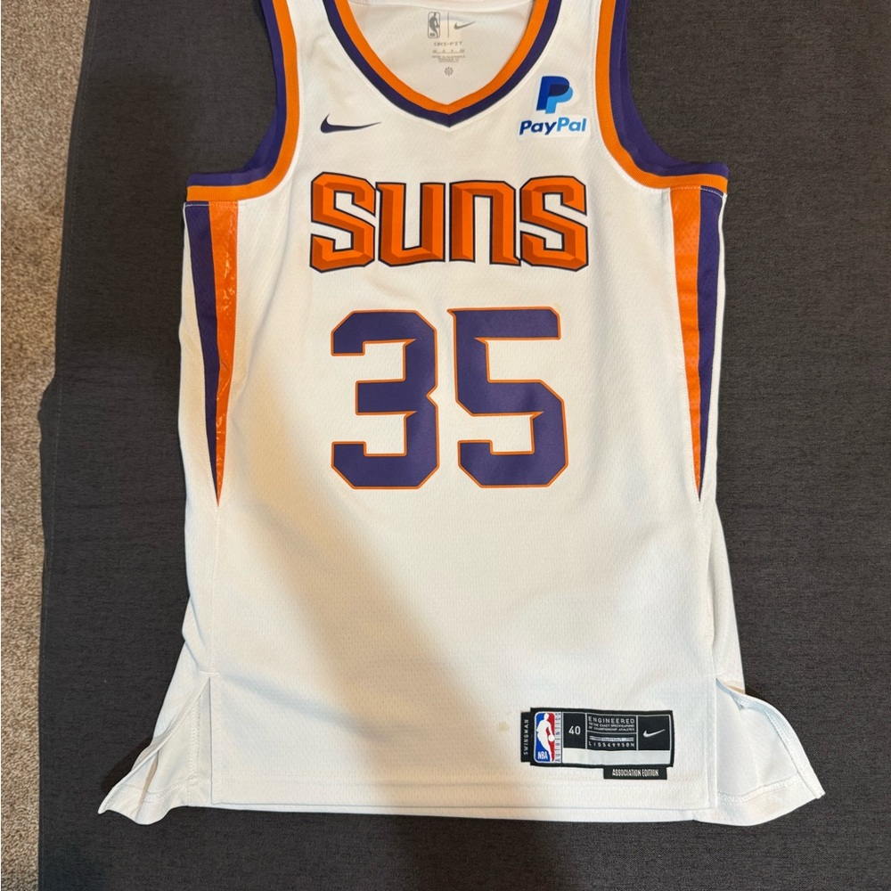 Men’s Kevin Durant Phoenix Suns White Basketball Jersey